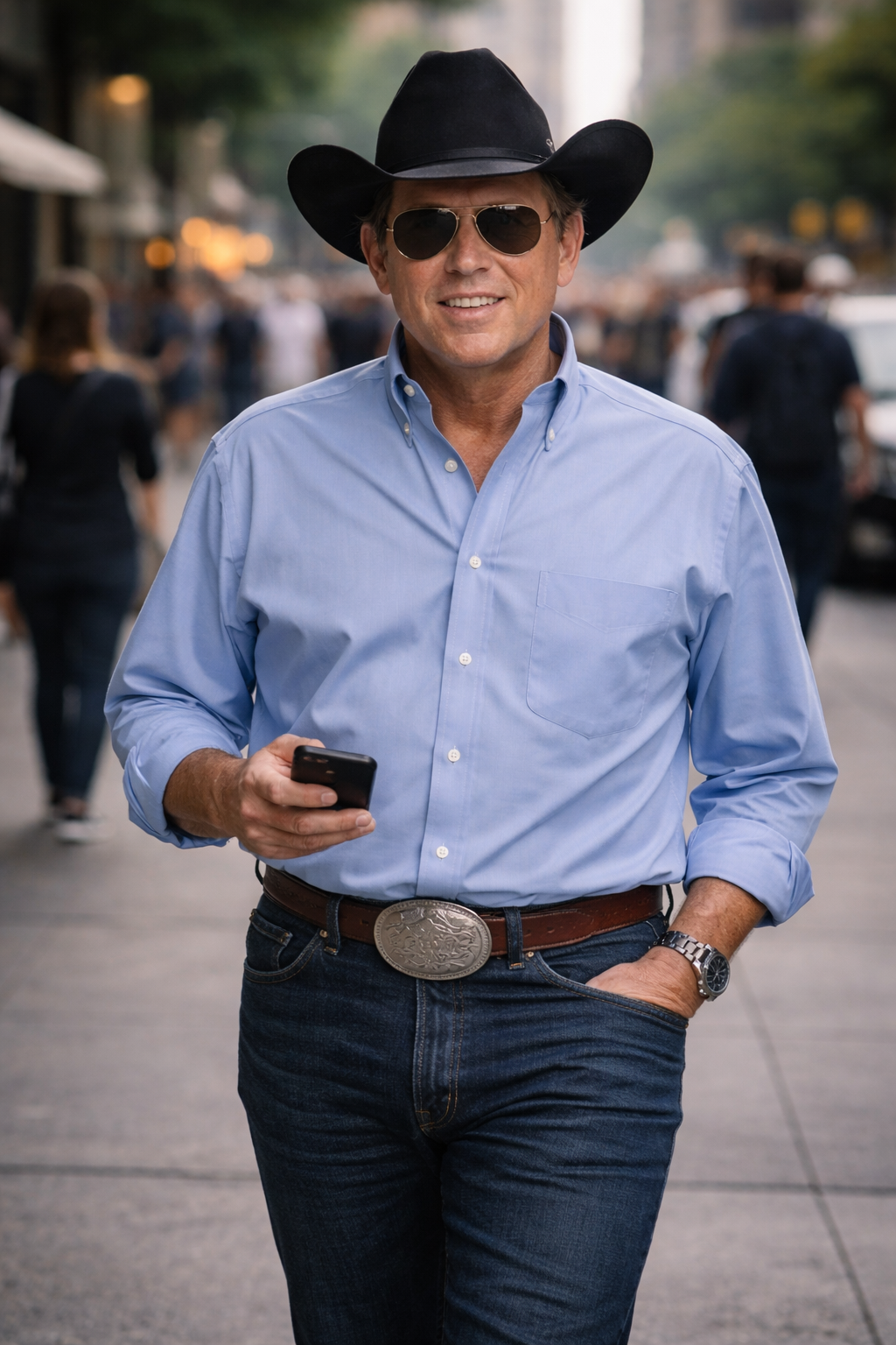george strait heart attack