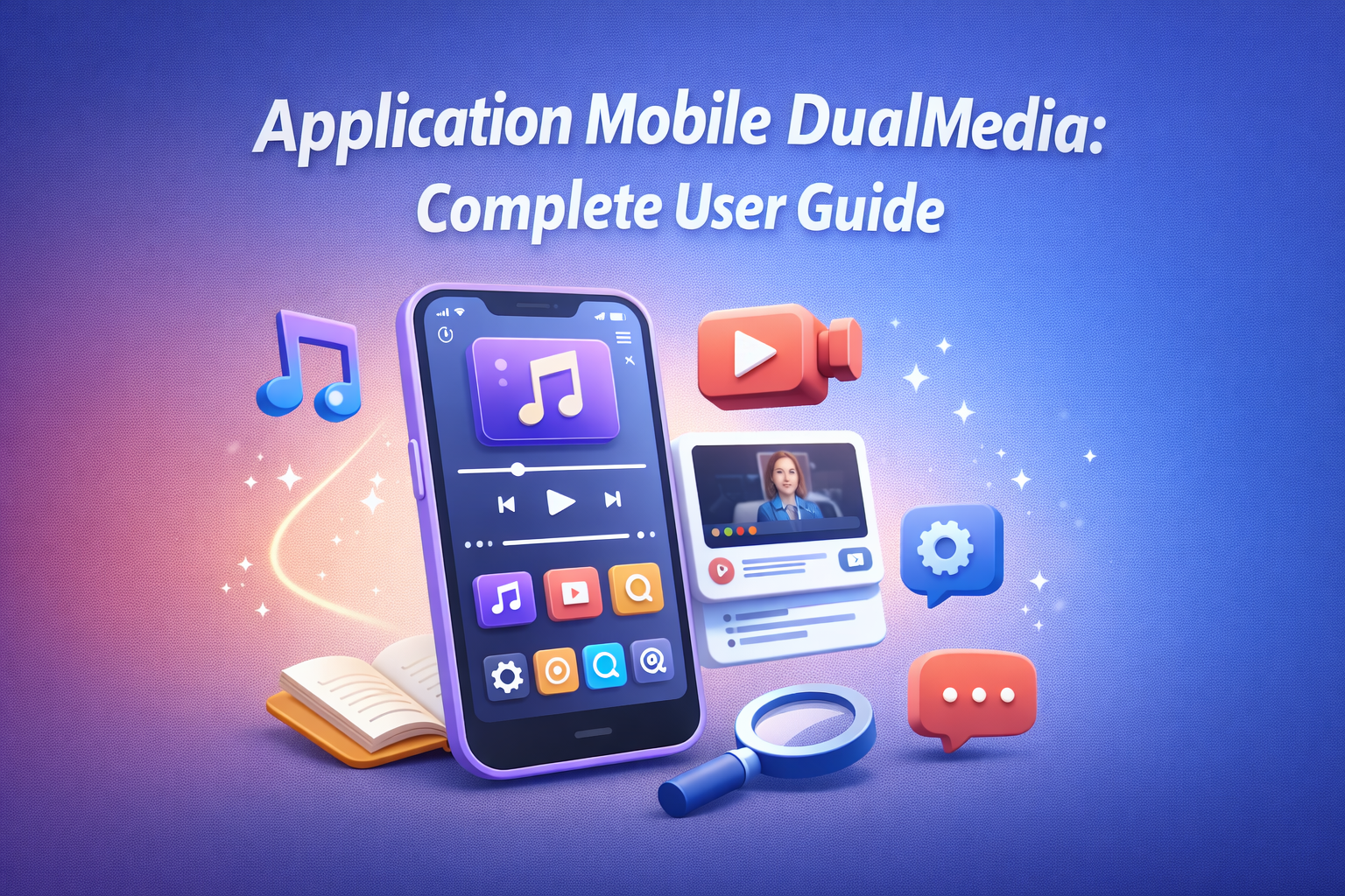 application mobile dualmedia