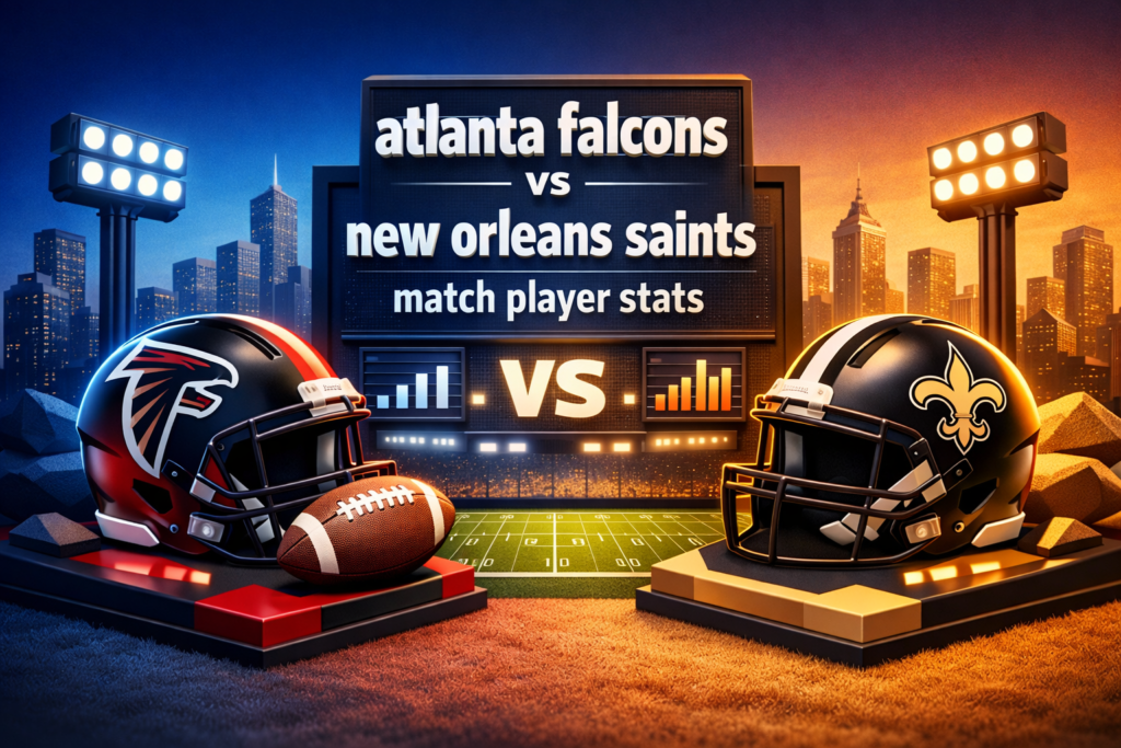 atlanta falcons vs new orleans saints match player stats